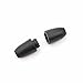 Sopeace 50pc Break Away Safety Clasp for Teething Necklaces and Bracelets Plastic Breakaway Clasps for Necklace (Black)