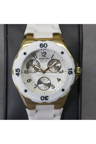 Invicta Women's 18796 Angel Analog Display Japanese Quartz White Watch