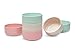 V TOWER Microwave Safe Bowls Set 13oz - 6 Wheat Straw Bowls Stylish Small Bowls Strong and Unbreakable for Dinner