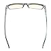 CessBlu Blue Light Filter Eyeglasses Readers,Anti Blue Rays,UV Protection,Computer Reading Glasses for Men Women(Black) +2.0