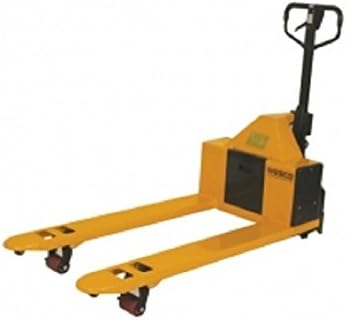 Manual Hydraulic Electric Pallet Jack 2 Batteries2200#Cap 27"x48" L forks Manual