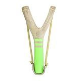 Neon Green Wooden Slingshot
