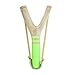 Neon Green Wooden Slingshot