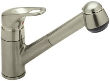 Rohl R3810USTN De Lux Single Lever Kitchen Faucet with Double Check ...