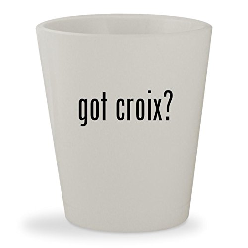got croix? - White Ceramic 1.5oz Shot Glass