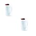 Rubbermaid COMINHKPR140279 7E60 1-Gallon Pitcher (Red) (2-Pack), 1 Gallon