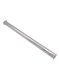 dernord sanitaria Bobina abrazadera de tubo con extremos, sin costuras de acero inoxidable 304 Tubo Redondo con 1.5 inch Tri abrazadera 50,5 mm. virola Brida