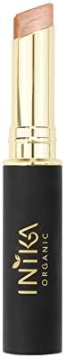 Inika Certified Organic Lip Tint, All Natural Make-Up, Vegan Lipstick, Shea Butter, Coconut Oil, Hydrating, Nourishing, Soft, Smooth Results, Halal, 3.2g (Candy)