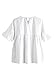 Floerns Women's Flower Embroidery Loose Casual Babydoll Top Blouse