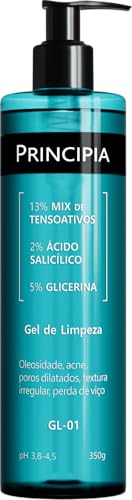 Gel de Limpeza Facial 13% Tensoativos + 2% Ácido Salicílico + 5% Glicerina GL-01 com 350g