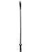 Demarkt Riding Crop Leather Whip Fetish Bondage Slave Sex Toy(Black)