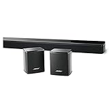 Bose SoundTouch 300 Soundbar with Virtually Invisible 300 Wireless Surround Speakers - Pair (Black)