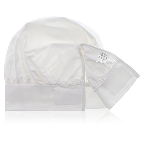 Kitchen Supply Child\'s Adjustable White Twill Chef\'s Hat - Thumbnail 6