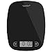 Greater Goods Digital Kitchen Scale - Cooking, Baking, Meal and Food Prep Scale, Weighs in Grams, Pounds and Ounces, Black Glass