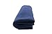 Luxurious Cozy Premium Super Soft 30 x 40 Fleece Throw Baby Blanket For Strollers, Car Seats, Kids Bed & Pets (True Navy)