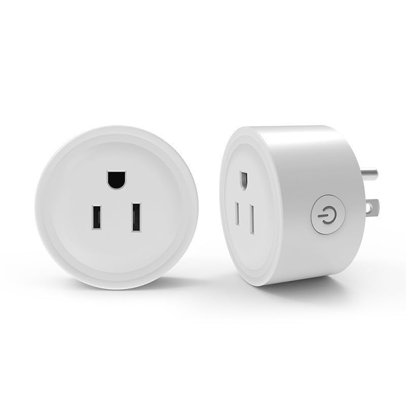 Photo 1 of **UNTESTED**
HapIntlNex Smart Plug, WiFi Outlet Compatible with Alexa & Google Assistant, Smart Outlet 16A/2200W Max, Smart Home Automation, APP Remote Control, Timer&Schedule, 2.4G Wi-Fi Only, 2 Pack