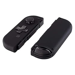 eXtremeRate Soft Touch Black Joycon Handheld
