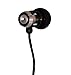 Cotila Single Ear Headset - in Ear Headphones with Mic and in-Line Control - Ergonomic One Ear Headphones for Driving, Running, Gaming, Working - Universal Stereo Earbuds Noise Cancelling Earphones