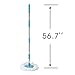 Buyplus Pole Handle Replacement-Suitable for Press Type Buckets for Floor Mop 360 Bucket No Foot Pedal Version