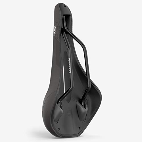 VELMIA Mountain Bike Seat Made of Comfortable Memory Foam I MTB Saddle