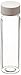 Thomas Scientific 9-120 Clear Borosilicate Glass Standard VOA Vial with White Polypropylene Solid Top Closure and PTFE Lined, 24-400mm Cap Size, 40mL Capacity (Pack of 72)