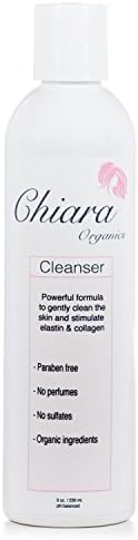 Organic Face and Body Wash - Anti Aging and Anti Wrinkles Pore Cleanser- Hydrating Facial and Skin Deep Cleanser for Men and Women - Sulfate Free (8oz)