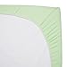 American Baby Company 100% Natural Cotton Jersey Knit Fitted Portable/Mini-Crib Sheet, Celery, Soft Breathable, for Boys and Girls