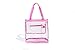 Clear Tote Bag with Zipper Top Closure and Pockets for Women Heavy Duty for Work