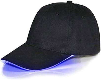 Hongfutong FashionCool LED Light Up Hat Baseball Cap, Adjustable Golf Hip-hop Sports Travel Party Club Cap Glow Light Bright in Night