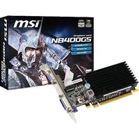 MSI Geforce 8400GS 512 MB DDR2 PCI-Express 2.0 Graphics Card N8400GS-D512H