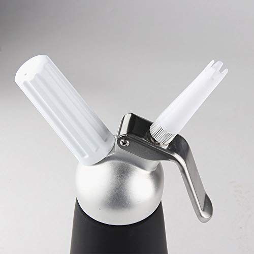Whipped Cream Dispenser Replacement Decoration Tips & Charger Holder Cream Whipper Cartridges Durable Plastic