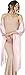 BlackButterfly Satin Shawl Bridesmaid Wedding Wrap Scarf (Baby Pink)
