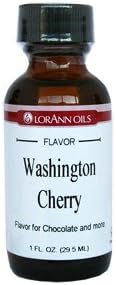 6 Pack- Washington Cherry Flavor- Lorann 1 Oz Bottles