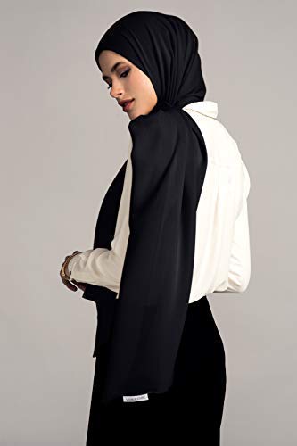 2 Voile+Chic+Premium+Chiffon+Non+Slip