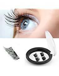 Ms. Dear False MAGNETIC Eyelashes, 2 Pair 4 Pieces, Ultra Thin Fake Mink Eyelashes for Natural Look, Reusable Fake Lashes | Cruelty Free | Handmade Natural Eye Lashes (with original box)