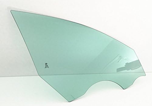 Tempered Passenger Right Side Front Door Window Door Glass Compatible with Kia Optima 2011-2015 Models