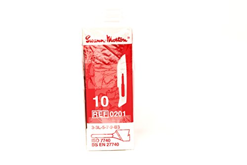 image for SWANN-MORTON Swann Morton Surgical Scalpel Blade #10 - Sterile Dermapl