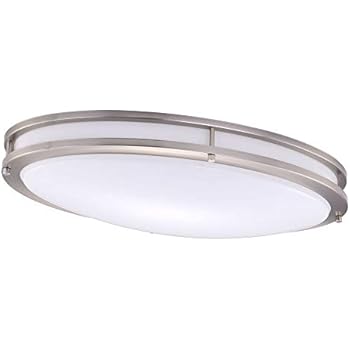 Lb72133 Led Flush Mount Ceiling Lighting Oval Antique Brushed
