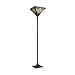 Chloe Lighting CH33359MR14-TF1 Innes Tiffany-Style Mission 1-Light Torchiere Floor Lamp with 14-Inch Shade