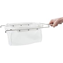 Miroil | B6PS Fryer Filter Bag & Frame | MirOil EZ Flow Filter Bag Combination | Part 02852| Use to Filter Fry Oil | Suitable for 70 lb Polishing Oil | Durable, Easy to Clean with Hot Water
