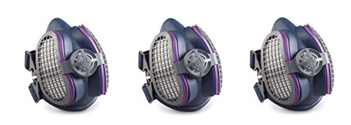 Miller Electric ML00895 Half Mask Respirator, M/L, Single Filter (Pack of 3)