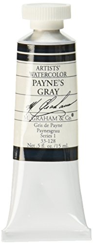 M. Graham 1/2-Ounce Tube Watercolor Paint, Paynes Gray (33-128) - //medicalbooks.filipinodoctors.org