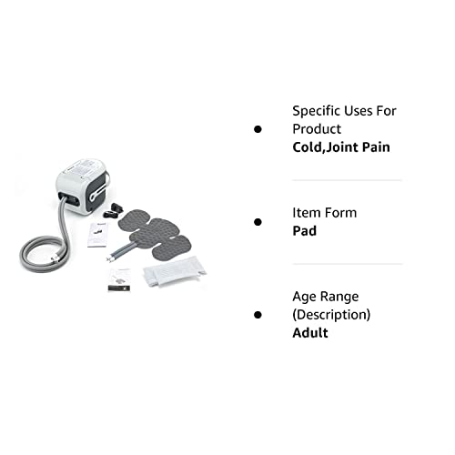 Ossur Cold Rush Therapy Machine System with Left Hip Pad Ergonomic, Adjustable Wrap Pad