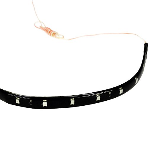 Etopars 5 X Purple 12V 15 Led 30cm Car Auto Vehicle Grille Flexible Waterproof Underbody Light Strip