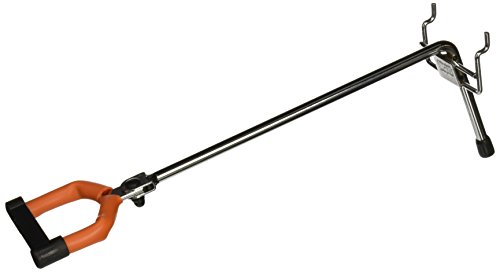 Ingles Products SA-2235A Swivel Safeguard Guitar Holder for Slatwall and Pegboard, Chrome