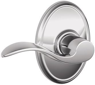 Schlage F10ACC625WKF Wakefield Collection Accent Passage Lever, Bright