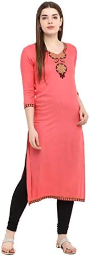 Aprique FAB Women's Rayon Regular Kurta