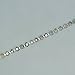 10 Yard Crystal AB Rhinestone Close Chain Clear Trim Sewing Craft (Silver, 4mm)
