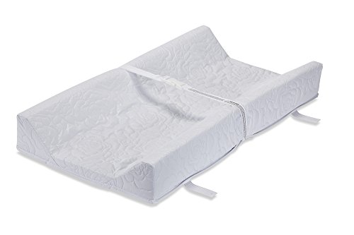 LA Baby Contoured Changing Pad- White (P-3401-32Q)