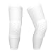 O-Best 2 Packs (1 Pair) Protective Compression Wear Breathable Honeycomb Knee Pads Crashproof Antislip Basketball Leg Knee Sleeve Protector Gear